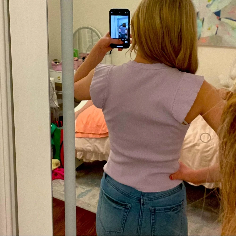 Francesca’s Ruffle Top - Picture 2 of 3